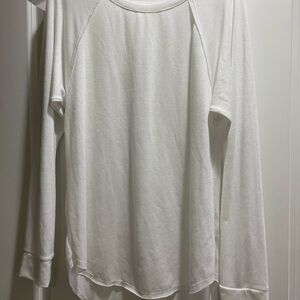 Treasure & Bond Soft White Long Sleeve Tee
